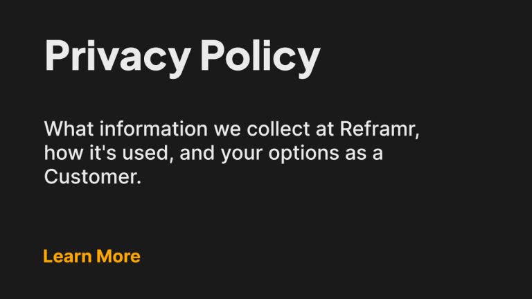 reframr Privacy Policy